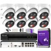 Súprava na IP monitoring 6Mpx 8 kamier IPCAM-T6-30DL, Hybrid Light, 8-kanálový rekordér s PoE, MD 2.0 - HiLook by Hikvision