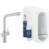 Grohe Blue Home - Drezová batéria s chladiacim zariadením a filtráciou, supersteel - 31454DC1
