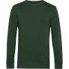 B&C Mikina B&C Inspire Crew Neck, pánská COT01U31B07413-forest gree 3XL Zelená forest