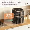 Cosori Turbo Tower Pro chytrá horkovzdušná fritéza 10,8l černá