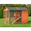 MyAnimal kurín MH-15 - 191,5 x 151,0 x 147,5 cm Farba: hnedá