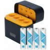 Varta Nabíječka Newell se 4 kanály pro Li-ion baterie + 4 x AA Li-ion baterie s kapacitou 2200 mAh
