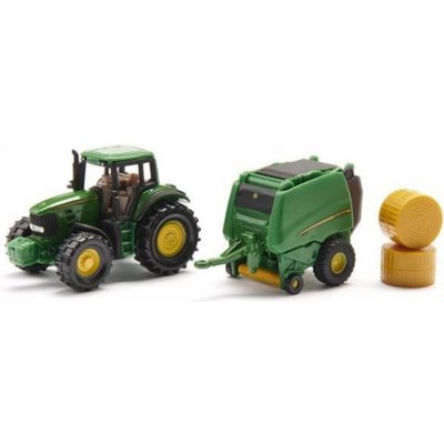 SIKU Farmer - traktor John Deere + lis 1:32