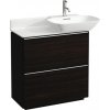 Skrinka pod umývadlo Laufen BASE 77x35x77 cm čierna H4030021102631