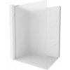 MEXEN/S - Kioto L Sprchová zástena WALK-IN 100 x 200, dekor, chróm 800-100-103-01-30