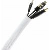Organizér káblov AlzaPower Velcrostrap+ Cable Tube 2m biela (APW-COGVT2W)