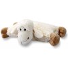 Wooline Plyšový vankúšik ovečka s kopýtkami svetlá