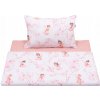 Súprava posteľnej bielizne Jukki 90 x 120 cm ružová