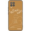 Picasee silikónový čierny obal pre Realme 8 Pro - Wine not