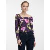 Fialová dámska blúzka s kvetinovým vzorom ORSAY M