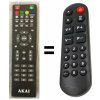 AKAI LET32HR3280, LET32FHD3283 náhradný diaľkový ovládač pre seniorov