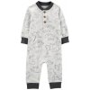 CARTERS CARTER'S Overal bez nožičiek Grey Dino chlapec