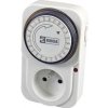 Časovač EMOS TS-MD3, mechanická spínacia zásuvka, 230 V, max. 3680 W