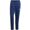 adidas Performance adidas Essentials 3-Stripes Open Hem Fleece Joggers | 4067906144890 | Modrá | S