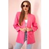 Fashionweek sako bez zapínania Premium K9709B ružový neón