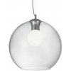Závesné svietidlo Ideal lux 052816 NEMO CLEAR SP1 D40 1xE27 60W