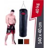 Boxerské vrece Premium z pravej kože 140x40 cm 40 Kg Ring Sport (RW-140S-1)