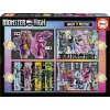 EDUCA Puzzle Monster High 4v1 (50,80,100,150 dílků) (19706)