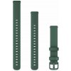 Silikonový řemínek Garmin 14mm (pro Lily 2), zelený, Quick Release + prodloužená část, 010-13302-32
