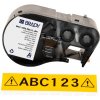 Brady M4C-1000-595-YL-BK / 170834, 25.40 mm x 7.62 m, Vinyl, čierna tlač / žltý podklad