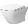 Cersanit Larga Square B573 WC závesné 36x52cm CleanOn+sed.Slim Wrap,SC,Duroplast,Biela mat S701-609