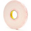 3M 4930P VHB obojstranná silne lepiaca akrylová páska 3M, biela, hrúbka 0,6 mm šírka: 1190 mm, balenie: 33m