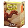 Dragon Shield Matte Amber Obaly 100 ks