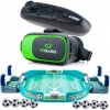 OKULIARE VR 3D 360 STUPŇOV + GAMEPAD V SÚPRAVE S STOLNÝM FUTBALOM