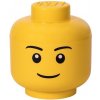 LEGO® Úložná hlava (veľkosť S) - chlapec