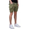 Alpha Industries Utility Short Olive pánske šortky Farba: zelená, Veľkosť: 30