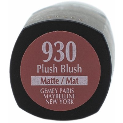 Maybelline Hydratačný matná rúž Hydra Extreme Matte 930 Plush Blush 5 g od  3,32 € - Heureka.sk