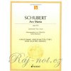 Ave Maria op. 52/6 stredný alebo nízky hlas a klavír latinčina
