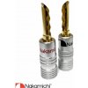 Nakamichi Banana Plugs N0534E (Reproduktorové banánové (konektory), cena za pár)