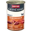 Animonda GranCarno Original Adult - Bravčové a hydinové srdcia 400g