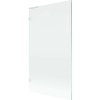 MEXEN/S - Lunar L vaňová zástena FIX 100 x 150, transparent, biela 897L-100-000-20-00