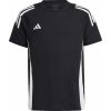 adidas teamwear Detský futbalový dres adidas Tiro 24 Sweat Tee čierny IJ9953 Veľkosť: 152 cm