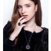 Swarovski e. prsteň Deep Sea Phantom, modrý se4300