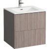 Laufen Pro S - Skrinka s umývadlom, 59x60x49 cm, 2 zásuvky, svetlý brest H8649602621041