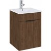 Elita Qubo Plus umývadlo so skrinkou 40.5 cm orech RE020400147060