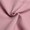 Bavlna s vafľovou väzbou púdrovo ružová 1 m