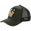 Capslab Looney Tunes Trucker Daffy Duck/Olive Green one size