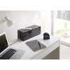 YAMAZAKI Web Cable Box - Box na nabíjačky čierny 2708