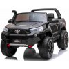 mamido Detské elektrické autíčko Toyota Hilux 4x4 čierne