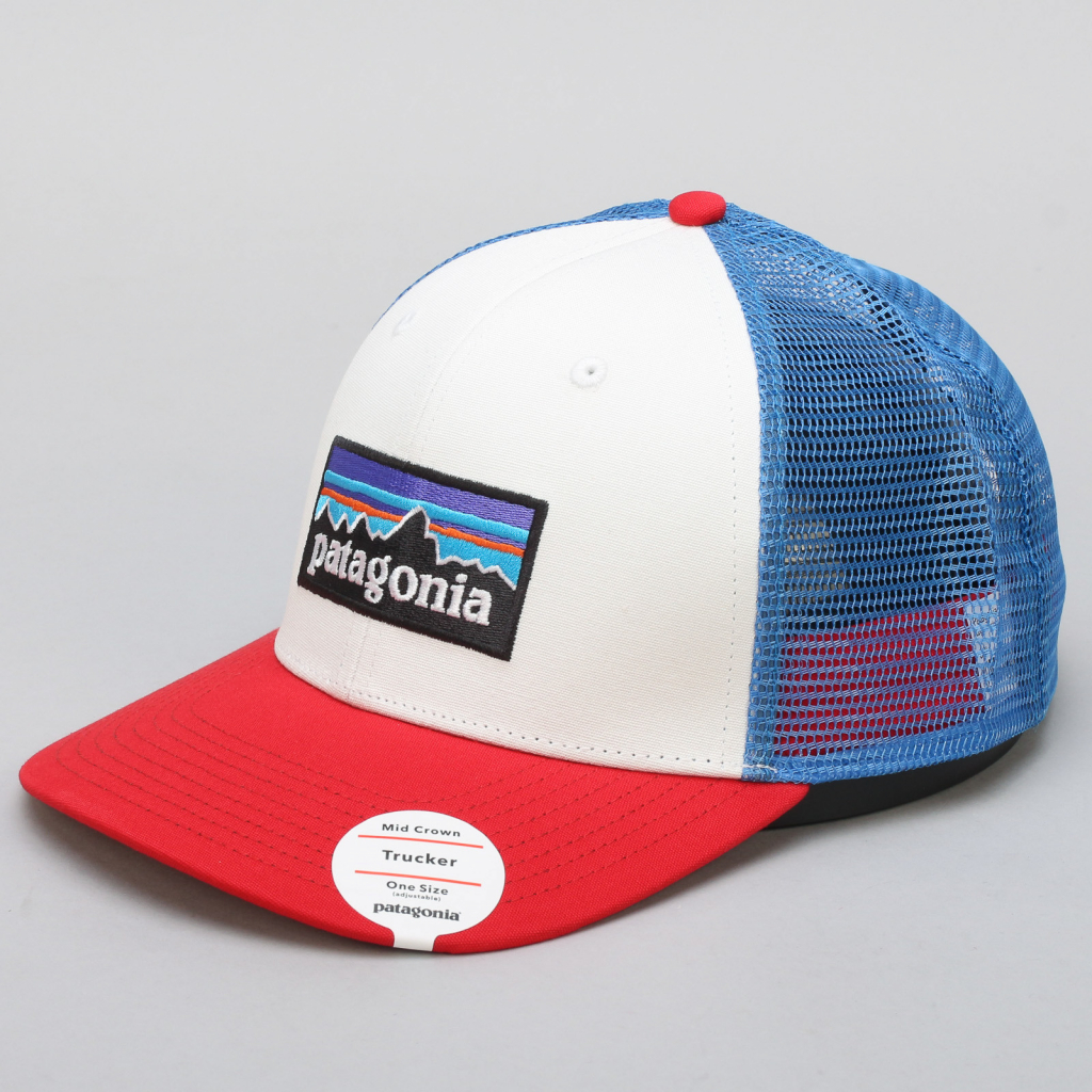 Patagonia P6 Logo Trucker ZD white w/fire/andes blue od 32,5 € - Heureka.sk