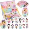MG Magnetic Book magnetické puzzle, dolls