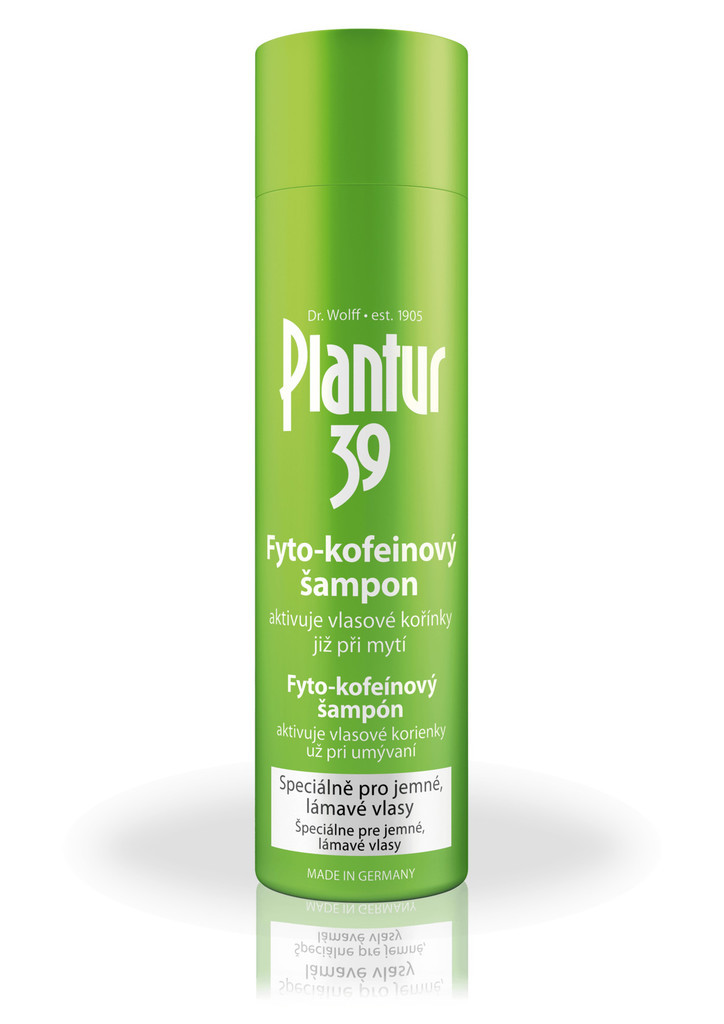 Plantur 39 kofeinový šampón pre jemné vlasy 250 ml