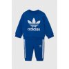 Detská tepláková súprava adidas Originals CREW SET tmavomodrá farba, IX5151 98