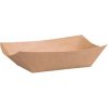 Papierová miska tray lodička kraft L 215x155x50mm (50ks) nahrada QQB32
