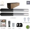 KEY RAY4024KIT-K pohonový set na krídlové brány do 4m/ krídlo