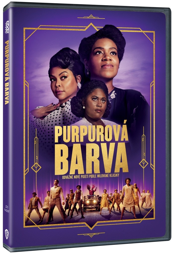 Purpurová barva DVD